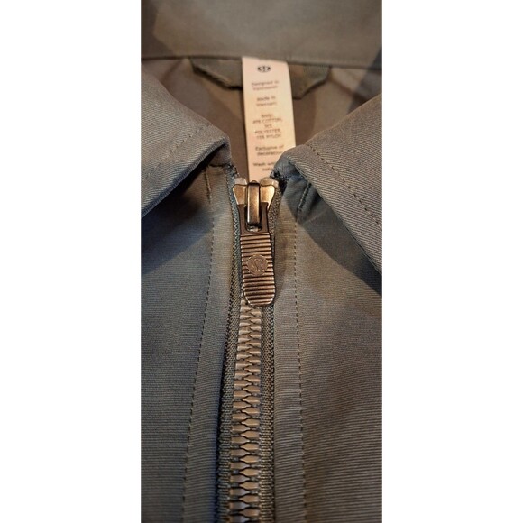 Lululemon Glyde 2in1 Adaptable Jacket Crop Full Length Dark Forest XS - Picture 6 of 13